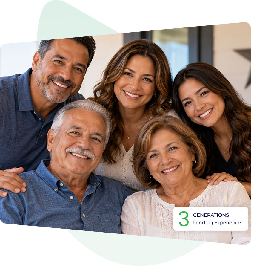 Lending Experience Built Over Three Generations Lending Experience Built Over Three Generations